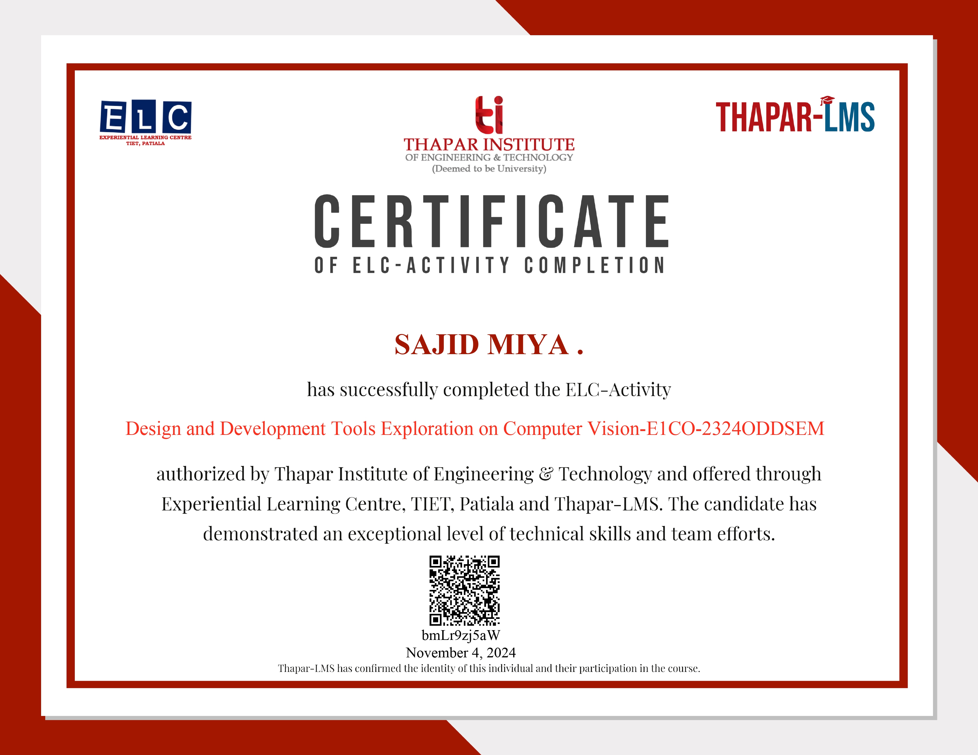 Mobile App Development Certificate