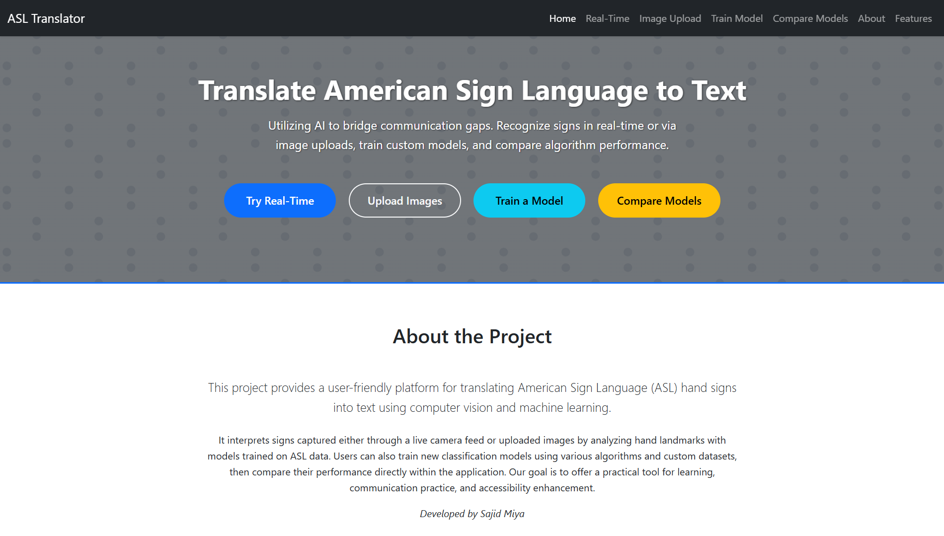 AI-Powered ASL Translator
